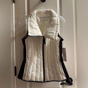 White and black Calvin Klein NWT vest size small